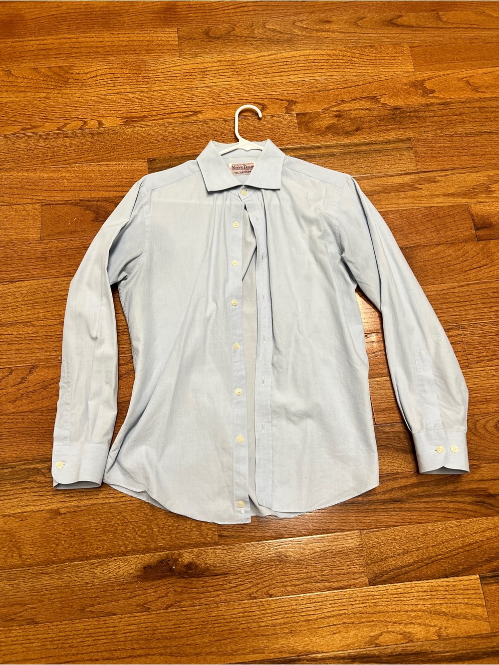 Men's Light Blue Dress Shirt - Tailored Classic